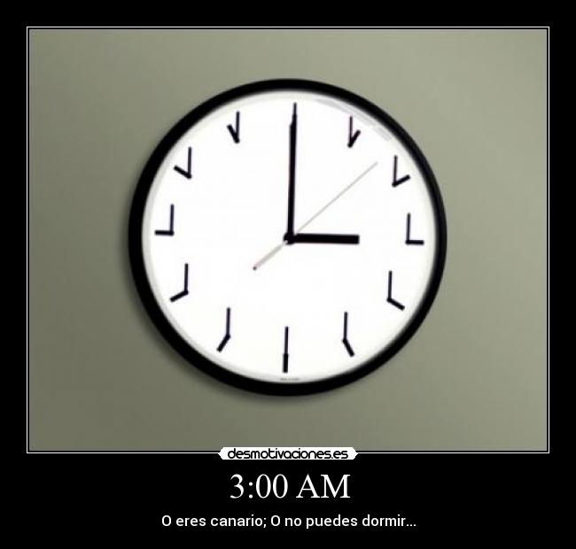 3:00 AM -
