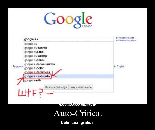 Auto-Crítica. -
