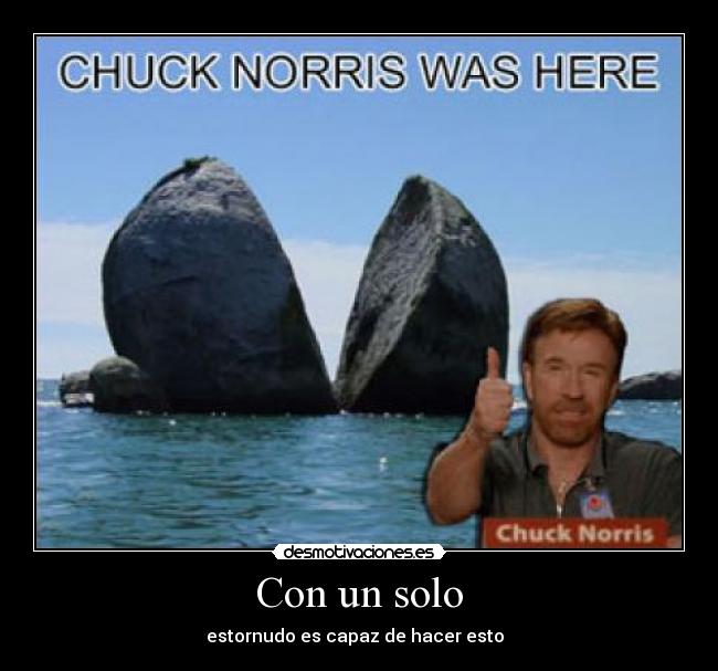 Con un solo - estornudo es capaz de hacer esto