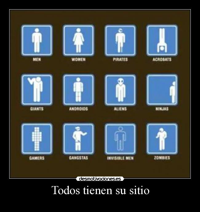 Todos tienen su sitio - 