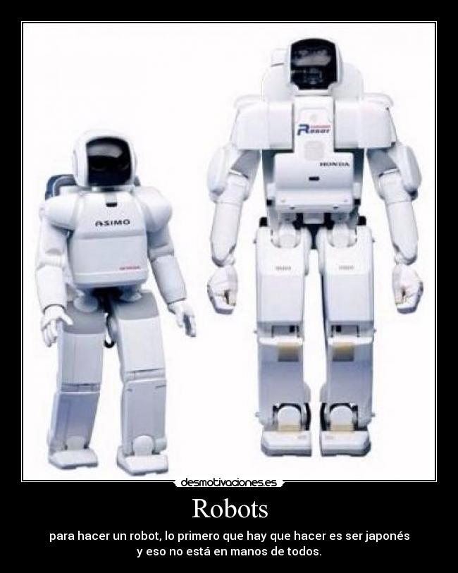 carteles robots desmotivaciones