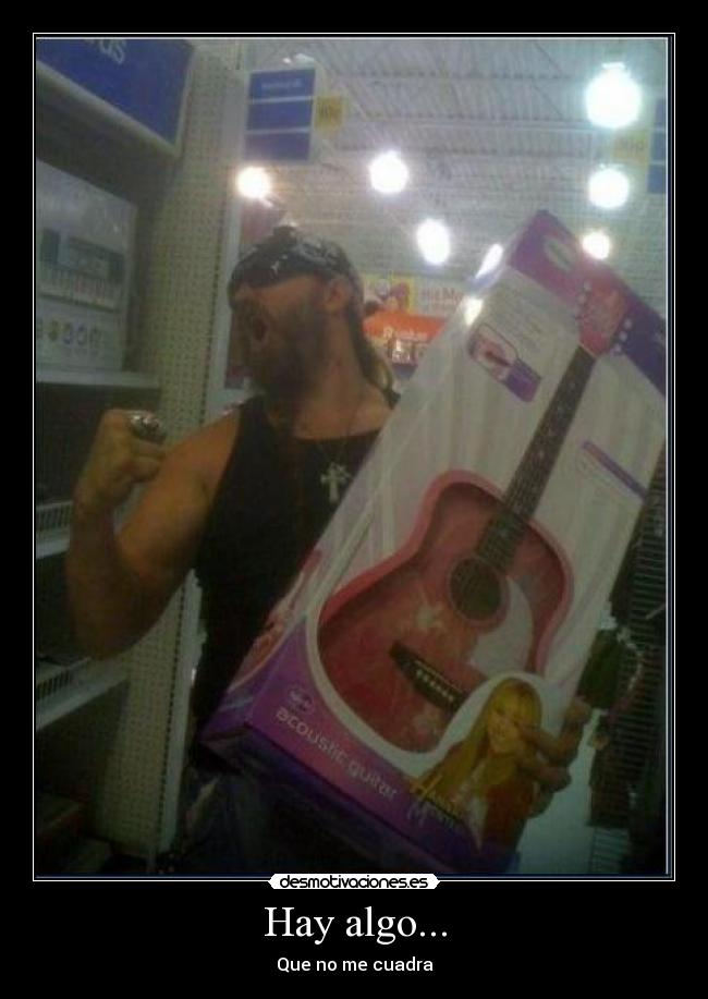 Hay algo... - Que no me cuadra