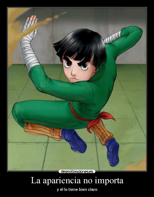 La apariencia no importa -