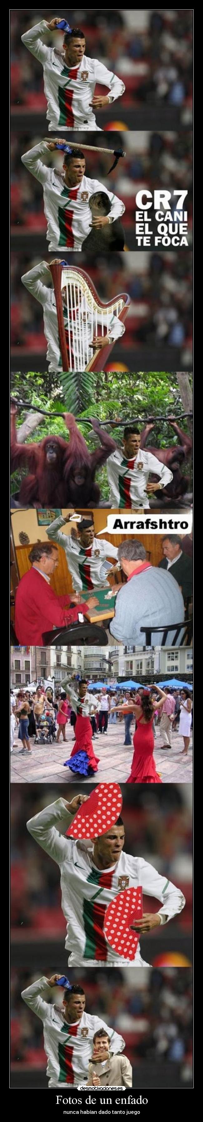 Fotos de un enfado - 