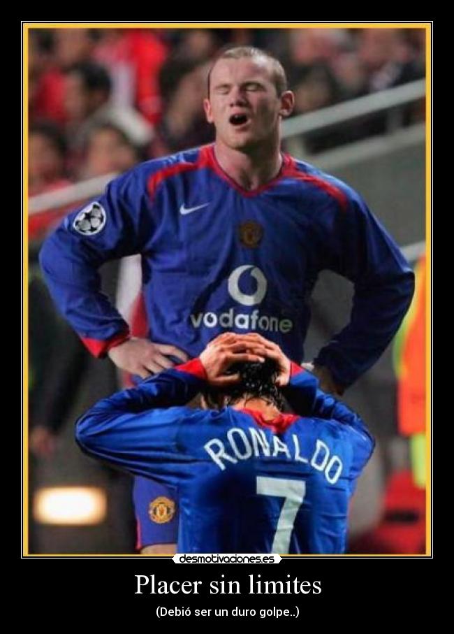 carteles rooney cristiano ronaldo imagen desmotivaciones cariniestista desmotivaciones