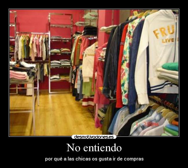No entiendo - 
