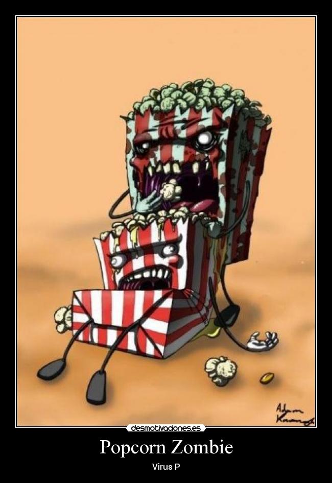 Popcorn Zombie - Virus P