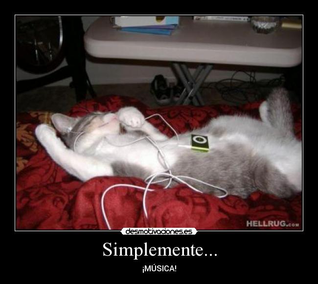 Simplemente... -