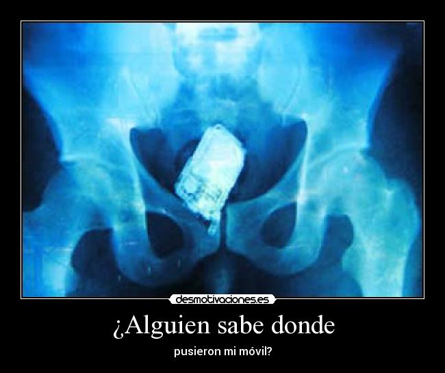 ¿Alguien sabe donde -