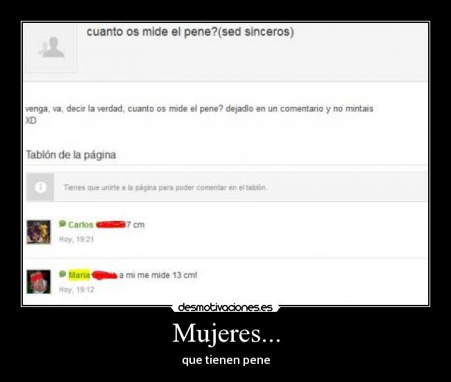 Mujeres... -