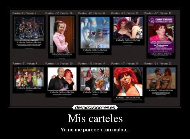 Mis carteles - 