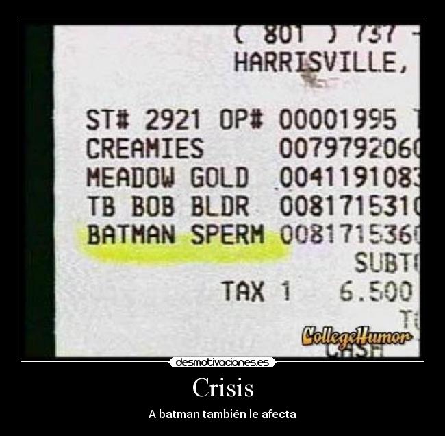 carteles batman crisis sexo desmotivaciones