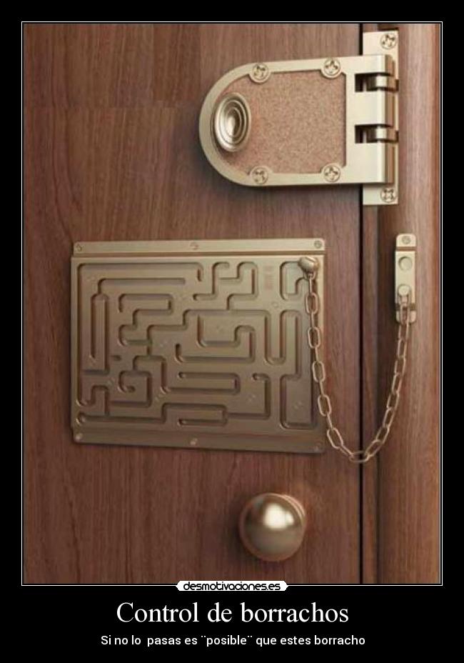 Control de borrachos -