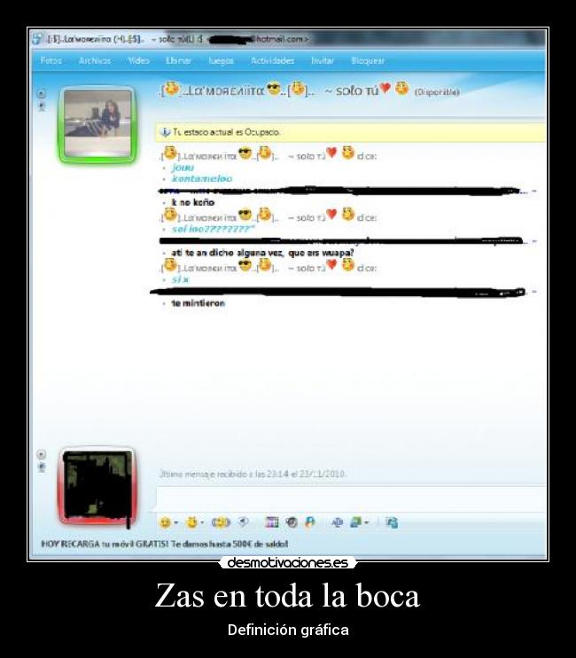 Zas en toda la boca -