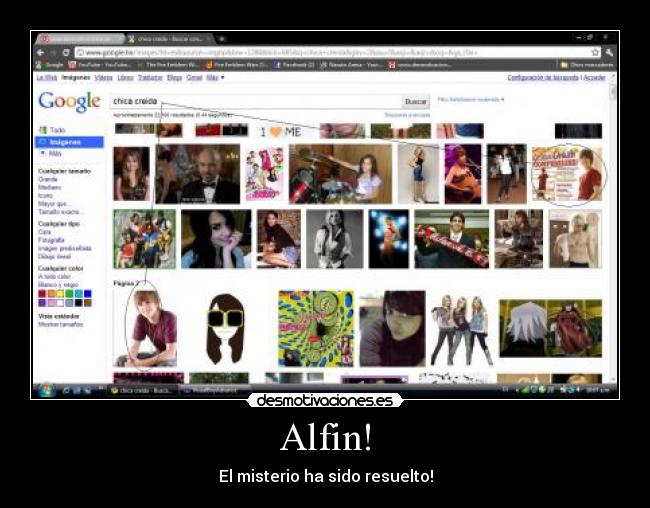 Alfin! - El misterio ha sido resuelto!