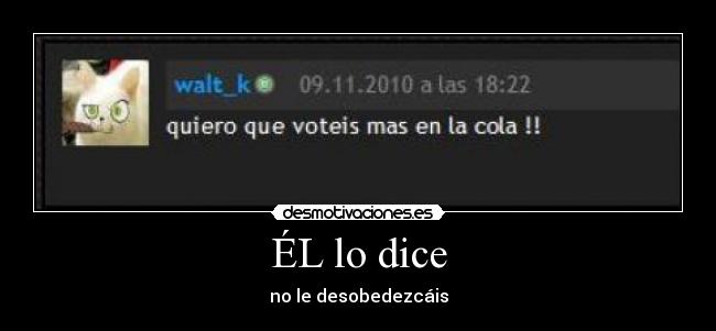 ÉL lo dice - 