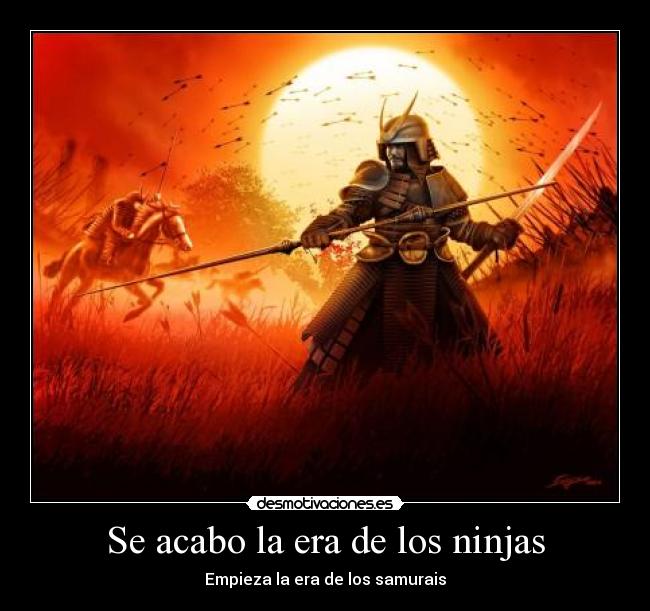 Se acabo la era de los ninjas - 