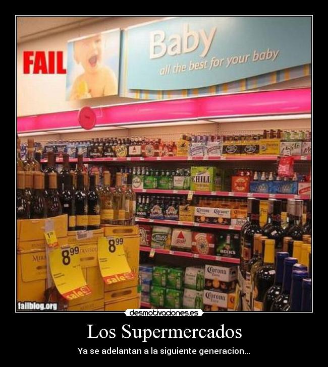 Los Supermercados - Ya se adelantan a la siguiente generacion...