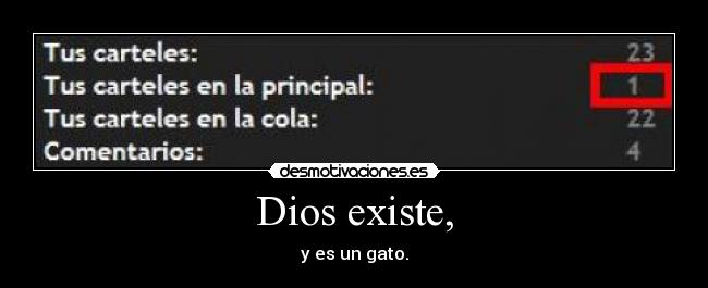 Dios existe, - 