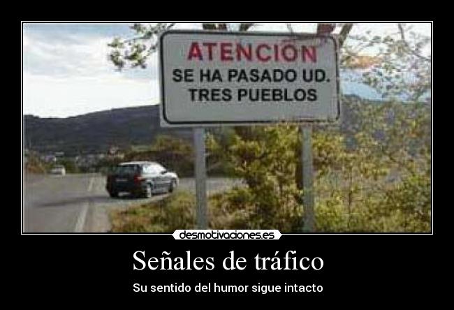 Señales de tráfico -