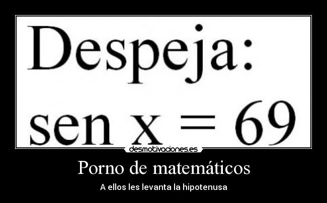 Porno de matemáticos - 