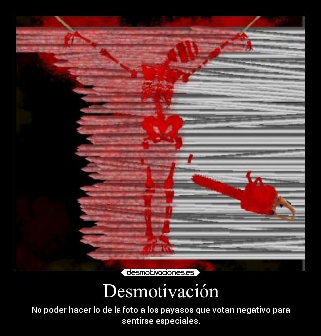 Desmotivación -