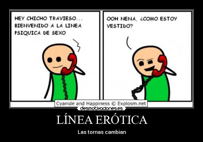 LÍNEA ERÓTICA - Las tornas cambian