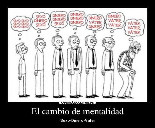 El cambio de mentalidad -