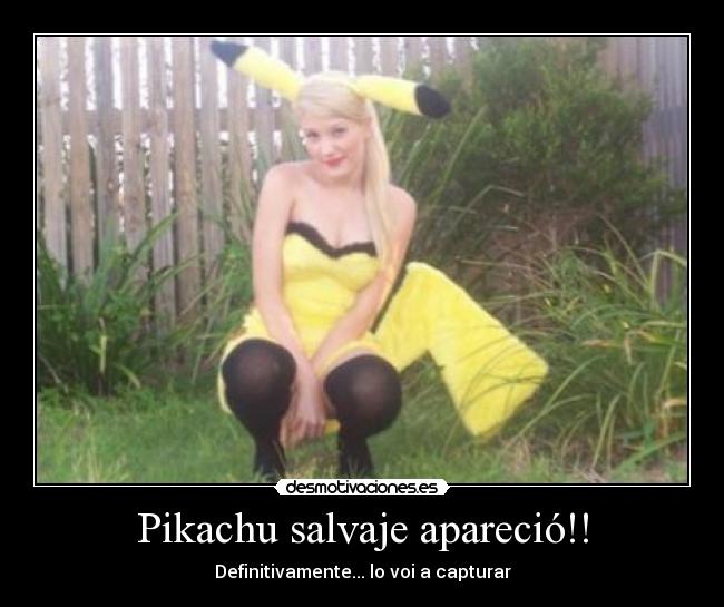carteles pikachu desmotivaciones