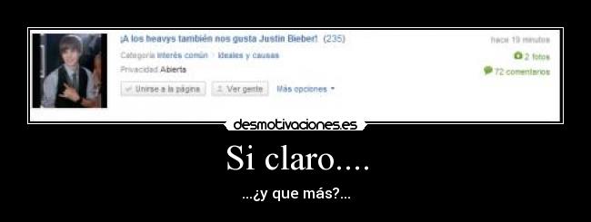 Si claro.... - 