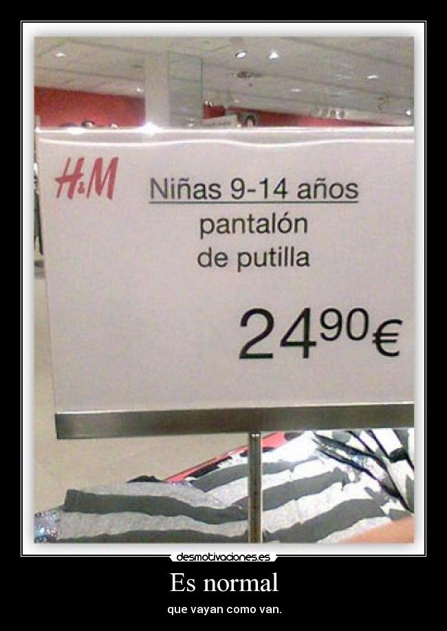 Es normal -