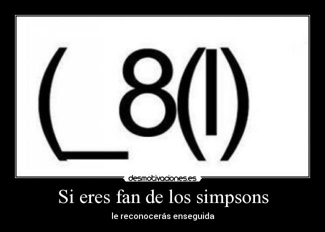 Si eres fan de los simpsons -