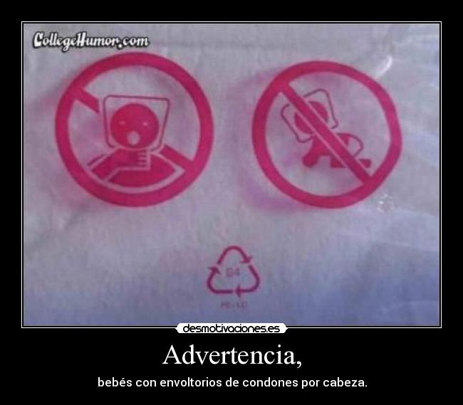 Advertencia, - 