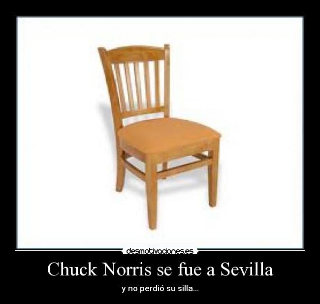 Chuck Norris se fue a Sevilla - 