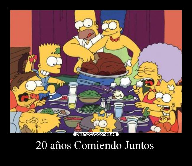 20 años Comiendo Juntos -