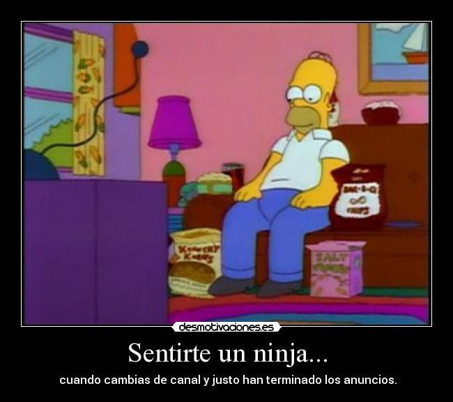 Sentirte un ninja... -