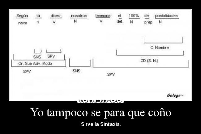 Yo tampoco se para que coño -