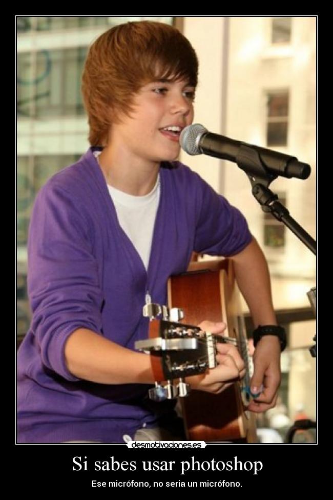 Si sabes usar photoshop - 