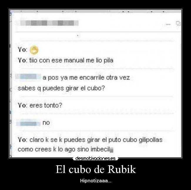 El cubo de Rubik -