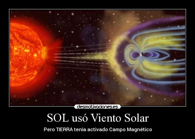 SOL usó Viento Solar -