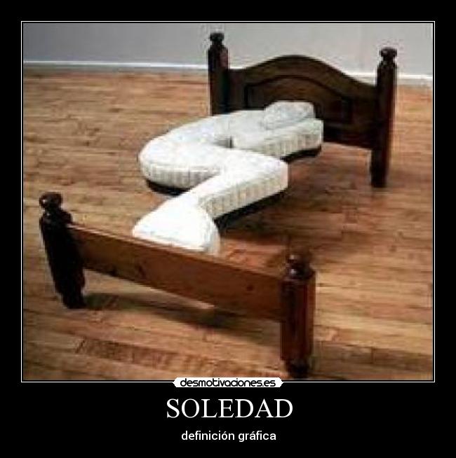 SOLEDAD - definición gráfica