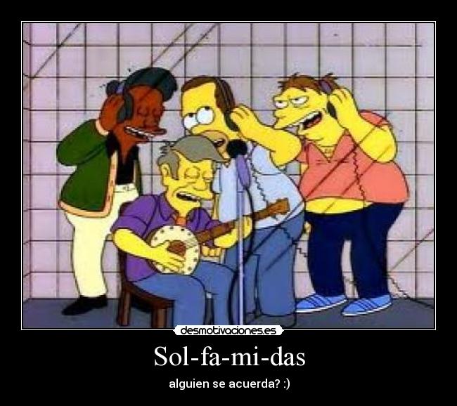 Sol-fa-mi-das -
