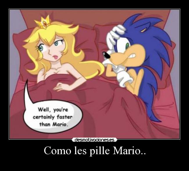 Como les pille Mario.. -