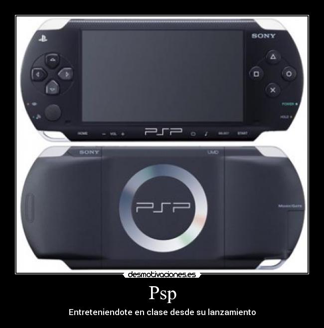 Psp - Entreteniendote en clase desde su lanzamiento