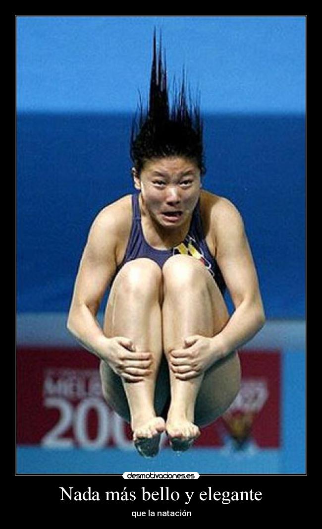 Nada más bello y elegante - que la natación