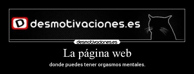 La página web -