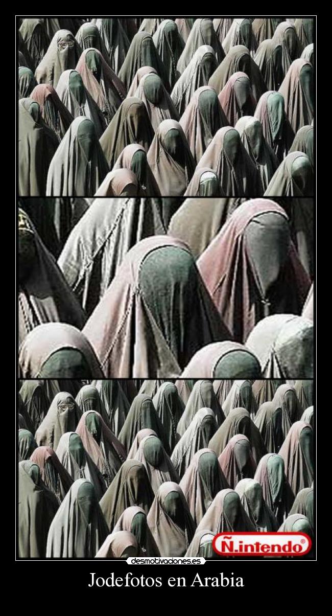 Jodefotos en Arabia -