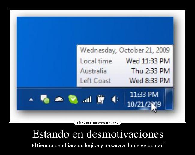 carteles desmotivaciones tiempo desmotivaciones