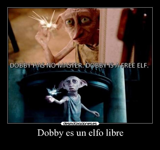 Dobby es un elfo libre - 