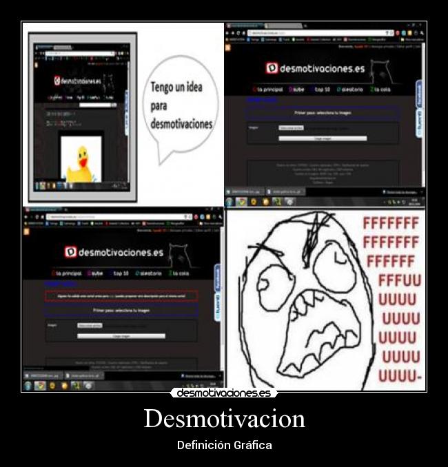 Desmotivacion - Definición Gráfica